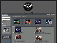 Tablet Screenshot of gallery.mizraabianz.com