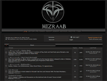Tablet Screenshot of forum.mizraabianz.com